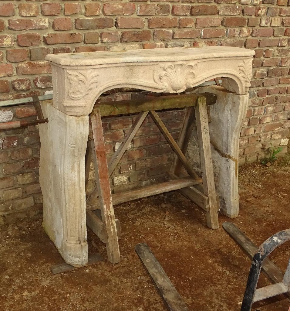 oude franse schouw openhaard haard, Ophalen