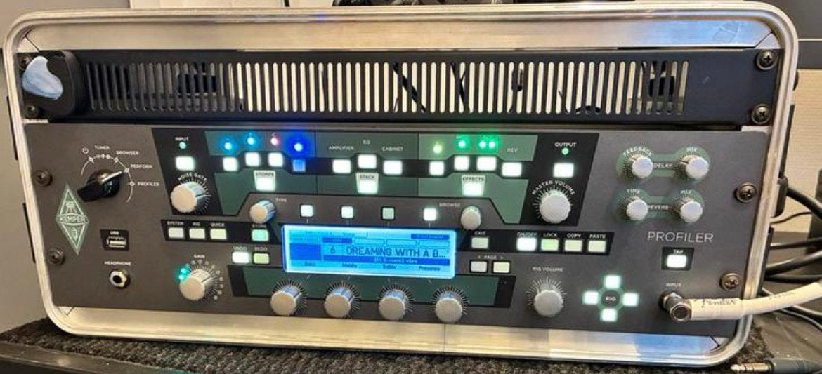 Kemper profiler  + veel profiles en skb case, Ophalen, Zo goed als nieuw