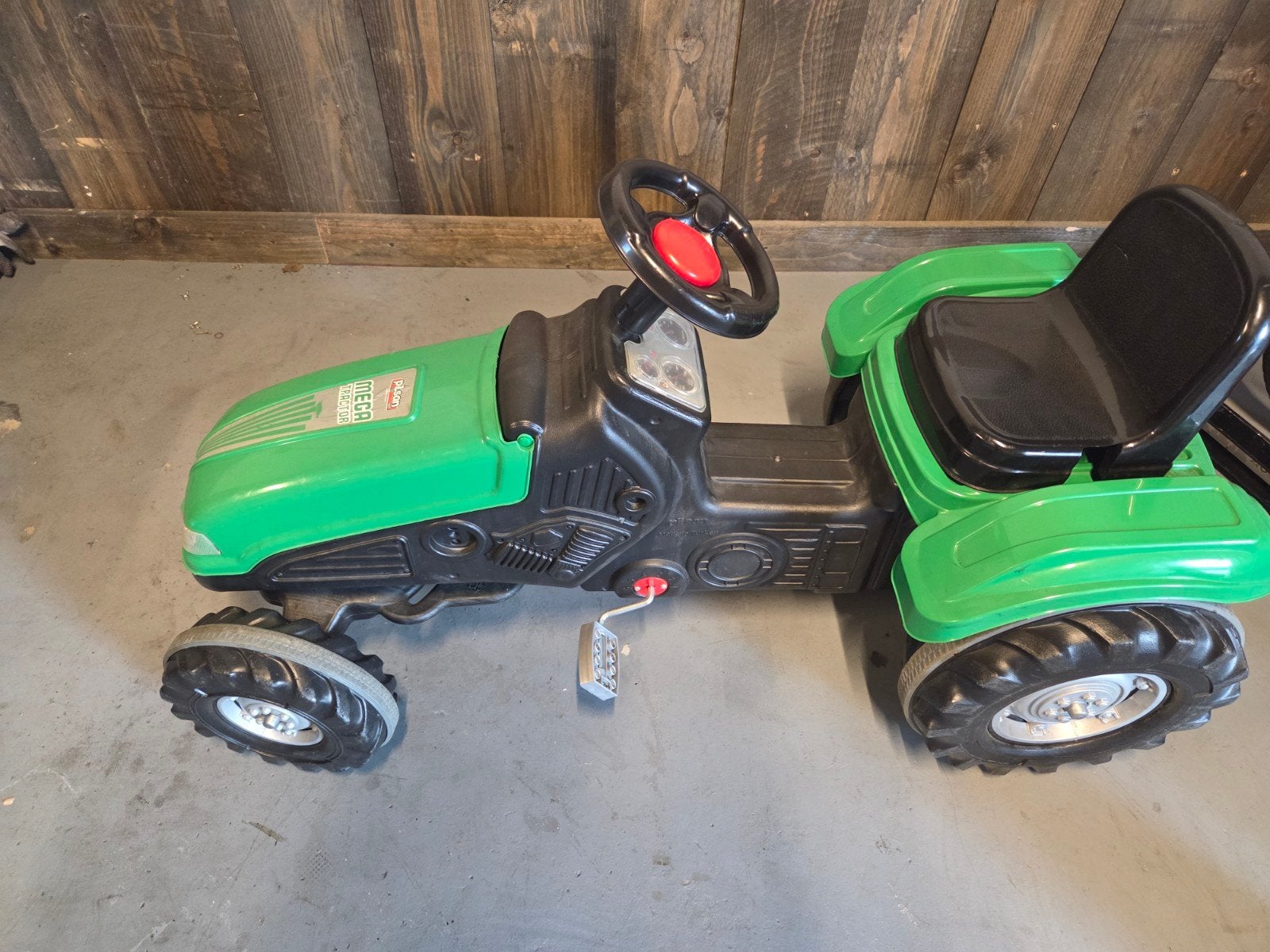 Groene Skelter Tractor - Mega Tractor, Kinderen en Baby's, Ophalen of Verzenden