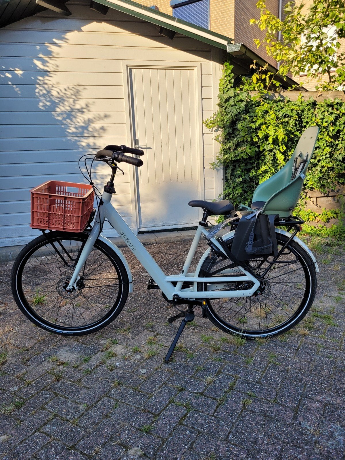 Gazelle Bloom C7 Moederfiets | Framemaat 49, Fietsen en Brommers, Fietsen | Dames | Moederfietsen, Ophalen, 47 tot 50 cm, Zo goed als nieuw