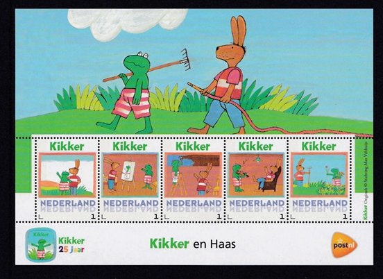 Kikker Vel Kikker en haas, Ophalen of Verzenden, Postfris