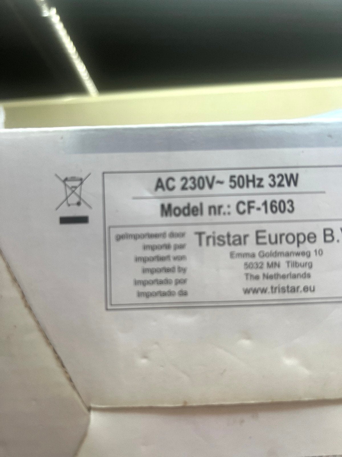 Tristar CF-1603 Chocoladefontein, Witgoed en Apparatuur, Fonduesets, Nieuw, Fondueset, Elektrisch, Ophalen