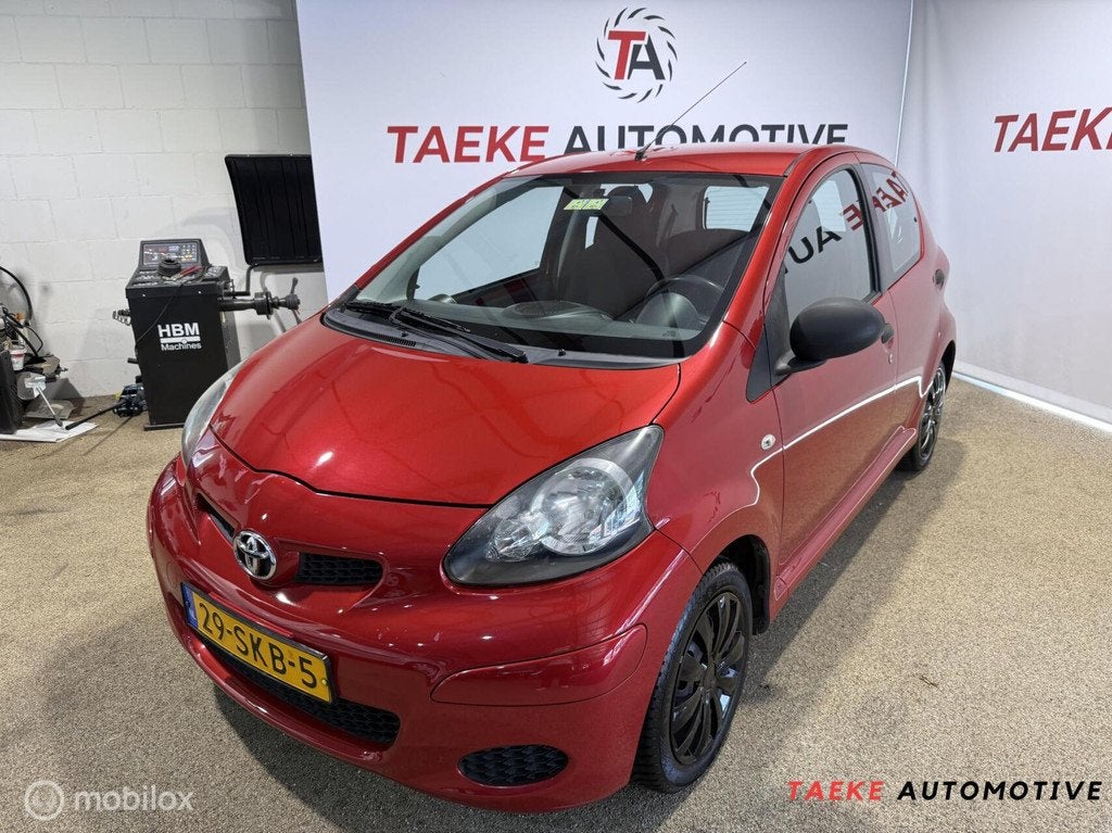 Toyota Aygo 1.0-12V Now AIRCO/5DRS/NWKOPPELING/APK/NAP, Auto's, Toyota, Bedrijf, Te koop, Aygo, ABS, Airbags, Airconditioning