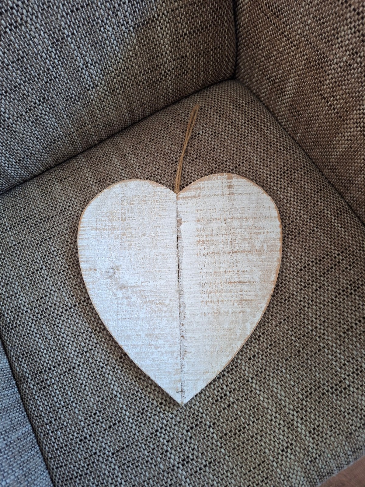 houten  hart, Huis en Inrichting, Ophalen, Minder dan 75 cm, Hout, Minder dan 150 cm