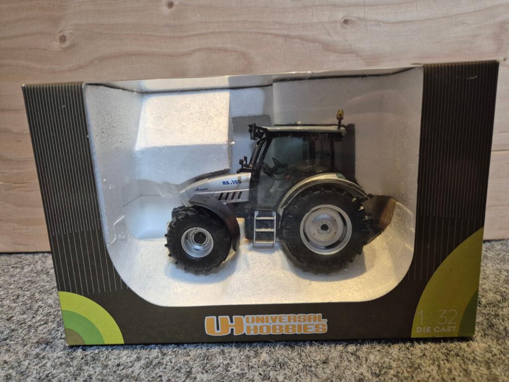 UH Lamborghini R6.100 tractor, Hobby en Vrije tijd, Modelauto's | 1:32, Ophalen of Verzenden, Nieuw, Tractor of Landbouw, Universal Hobbies