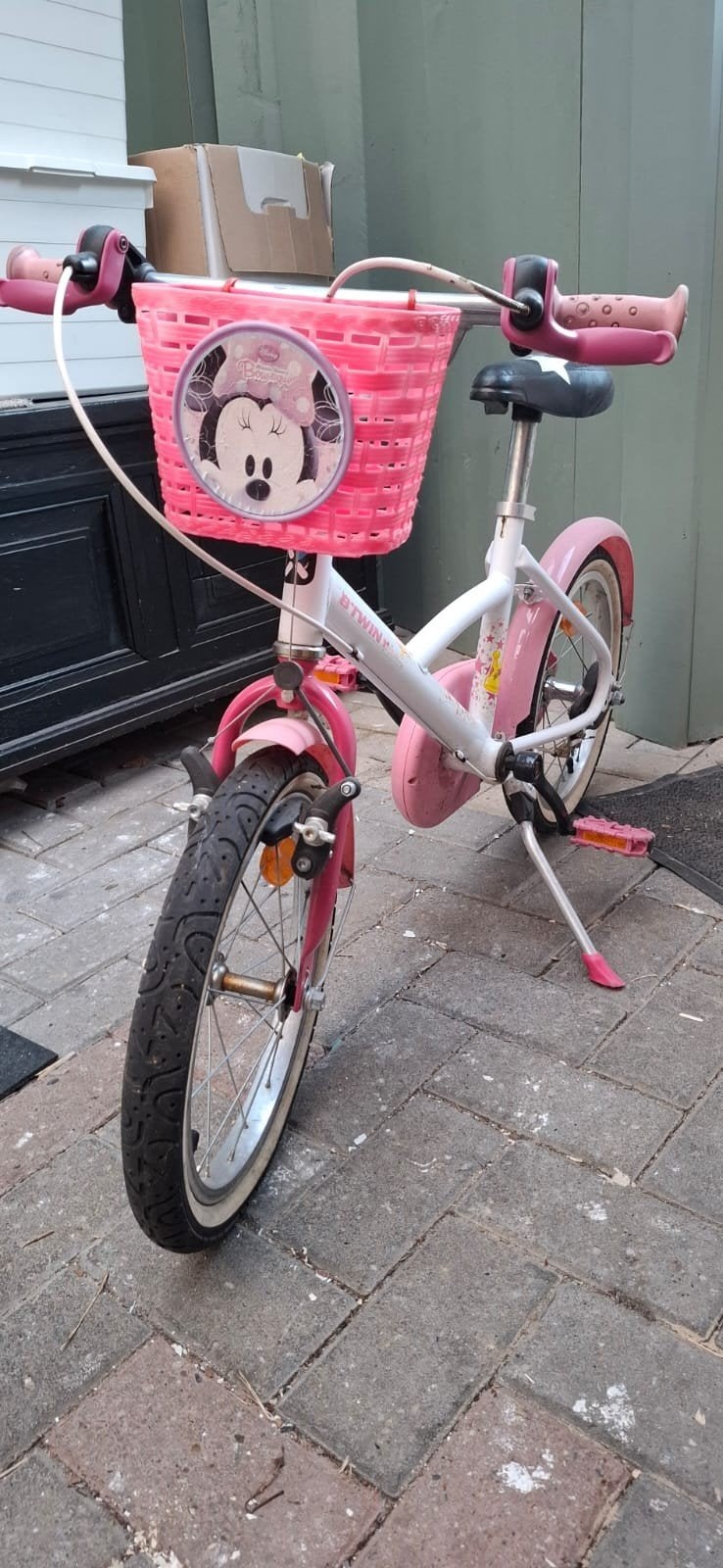 Btwin Kinderfiets 16 inch, Fietsen en Brommers, Ophalen, Velgrem, BTWIN, 16 tot 20 inch
