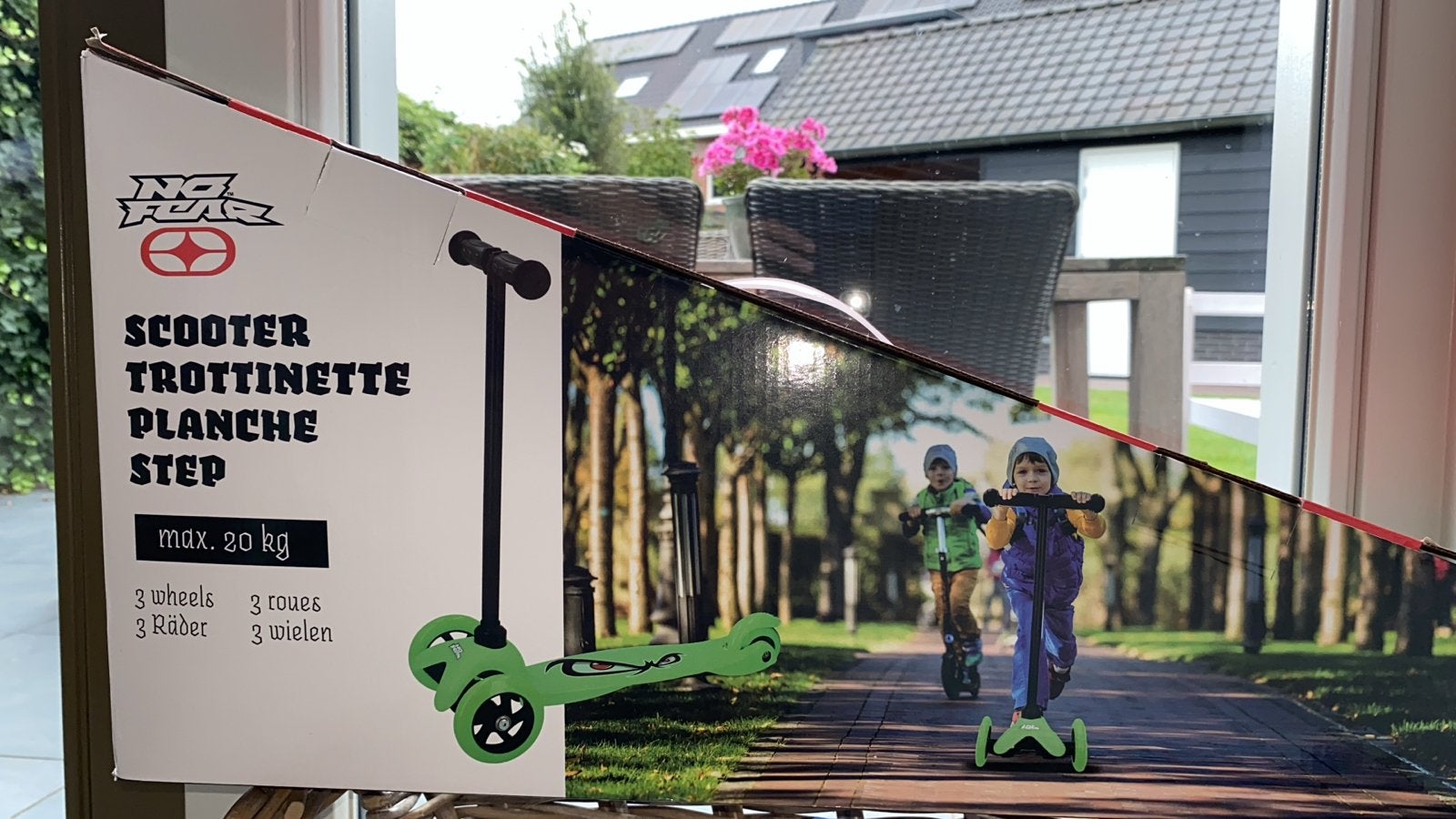 No Fear step voor kinderen - Nieuw in doos, Ophalen of Verzenden, Nieuw, Gewone step