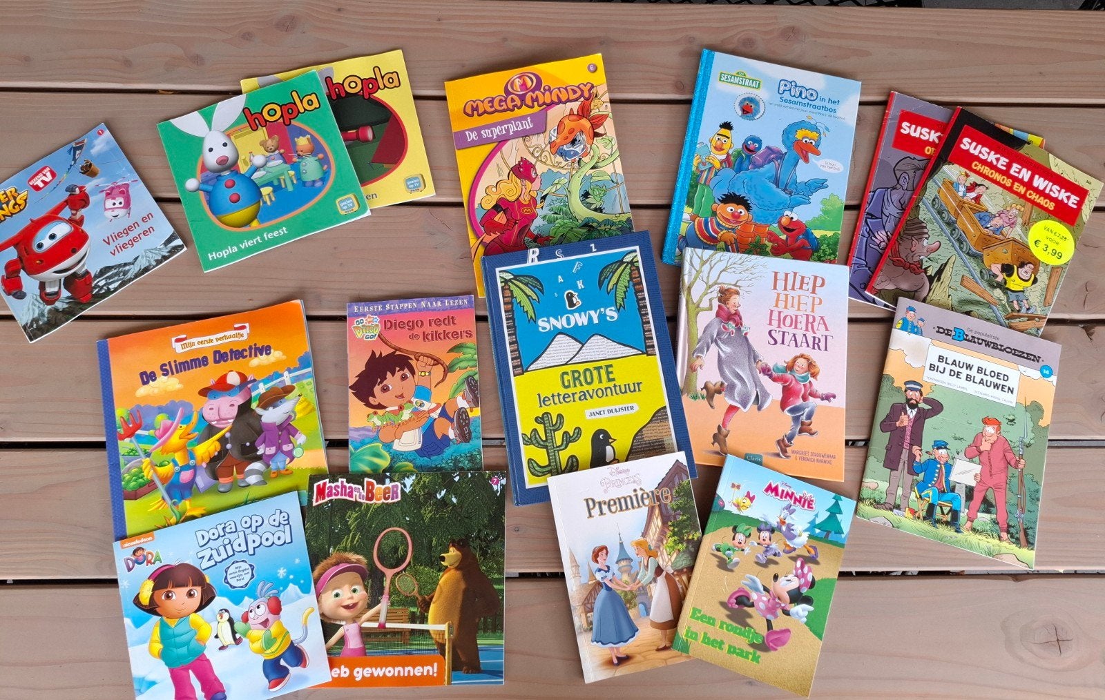 kinderboeken, Ophalen, Zo goed als nieuw, 3 tot 4 jaar