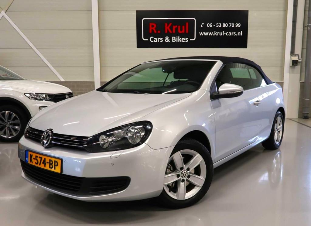 Volkswagen Golf Cabriolet 1.2 TSI BMT Airco-ECC Sportstoelen, Auto's, Voorwielaandrijving, Stof, Gebruikt, 4 cilinders