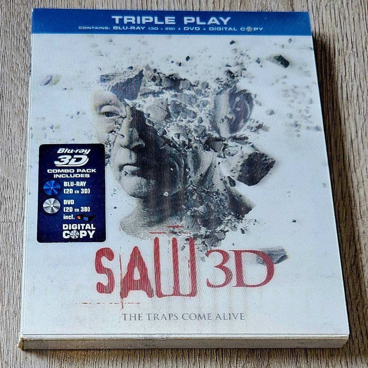 Saw 3D: The Final Chapter - Unrated Edition Blu-ray, Ophalen of Verzenden, Zo goed als nieuw, Horror