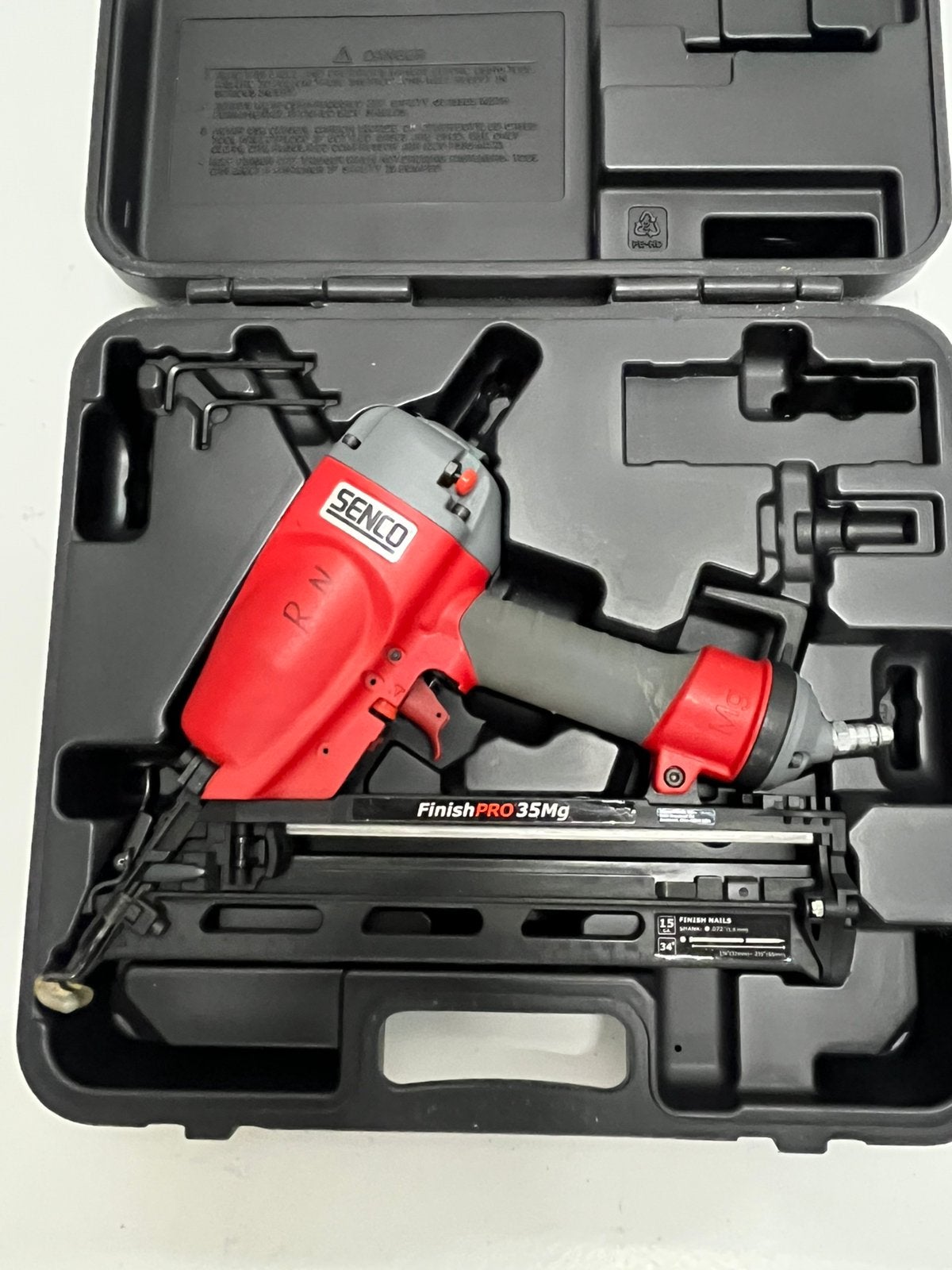 Senco Finischpro 35mg DA Bradnailer 32-65mm, Doe-het-zelf en Verbouw, Gereedschap | Handgereedschap, Ophalen, Zo goed als nieuw
