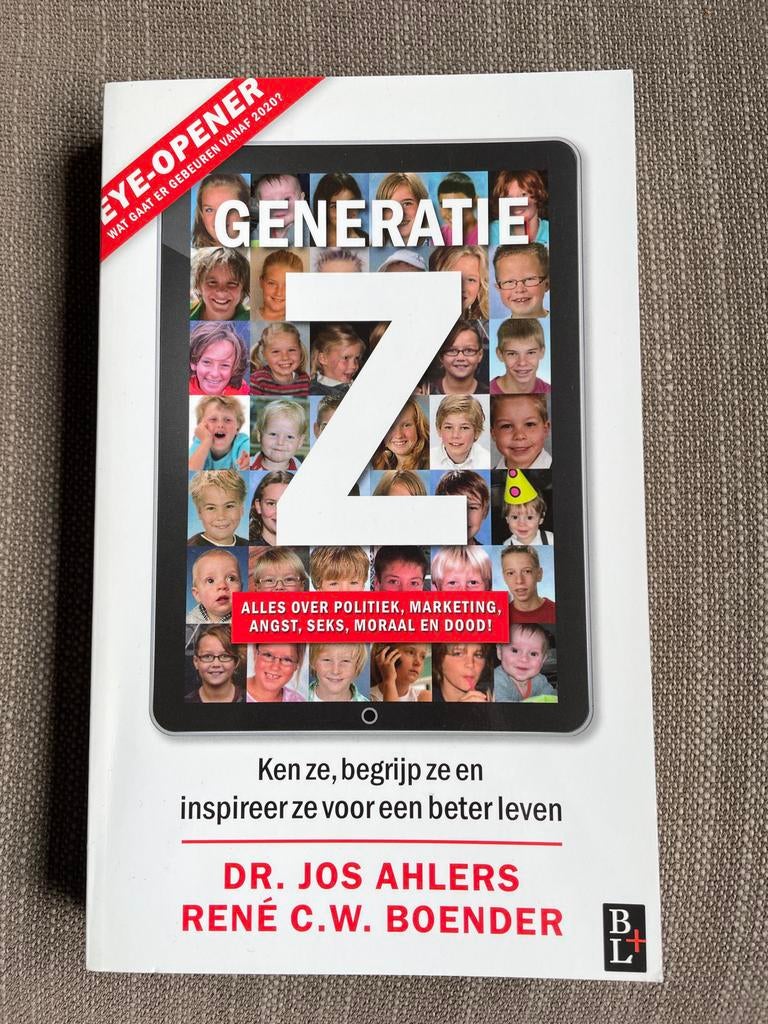 Jos Ahlers - Generatie Z, Boeken, Jos Ahlers; Rene C.W. Boender, Ophalen of Verzenden, Zo goed als nieuw, Nederland