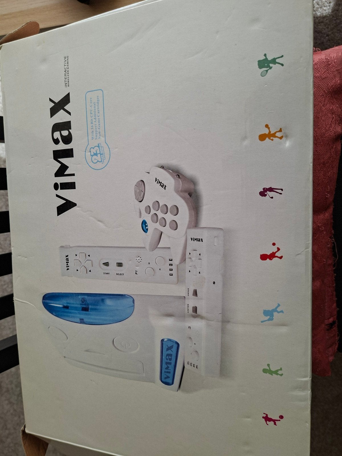 VIMAX Interactieve Game Console met Accessoires, Spelcomputers en Games, Ophalen, Overige merken, Gebruikt