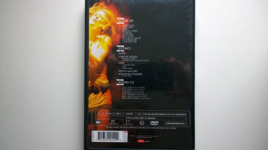 Anouk - Close Up (DVD), Alle leeftijden, Ophalen of Verzenden, Zo goed als nieuw, Concert