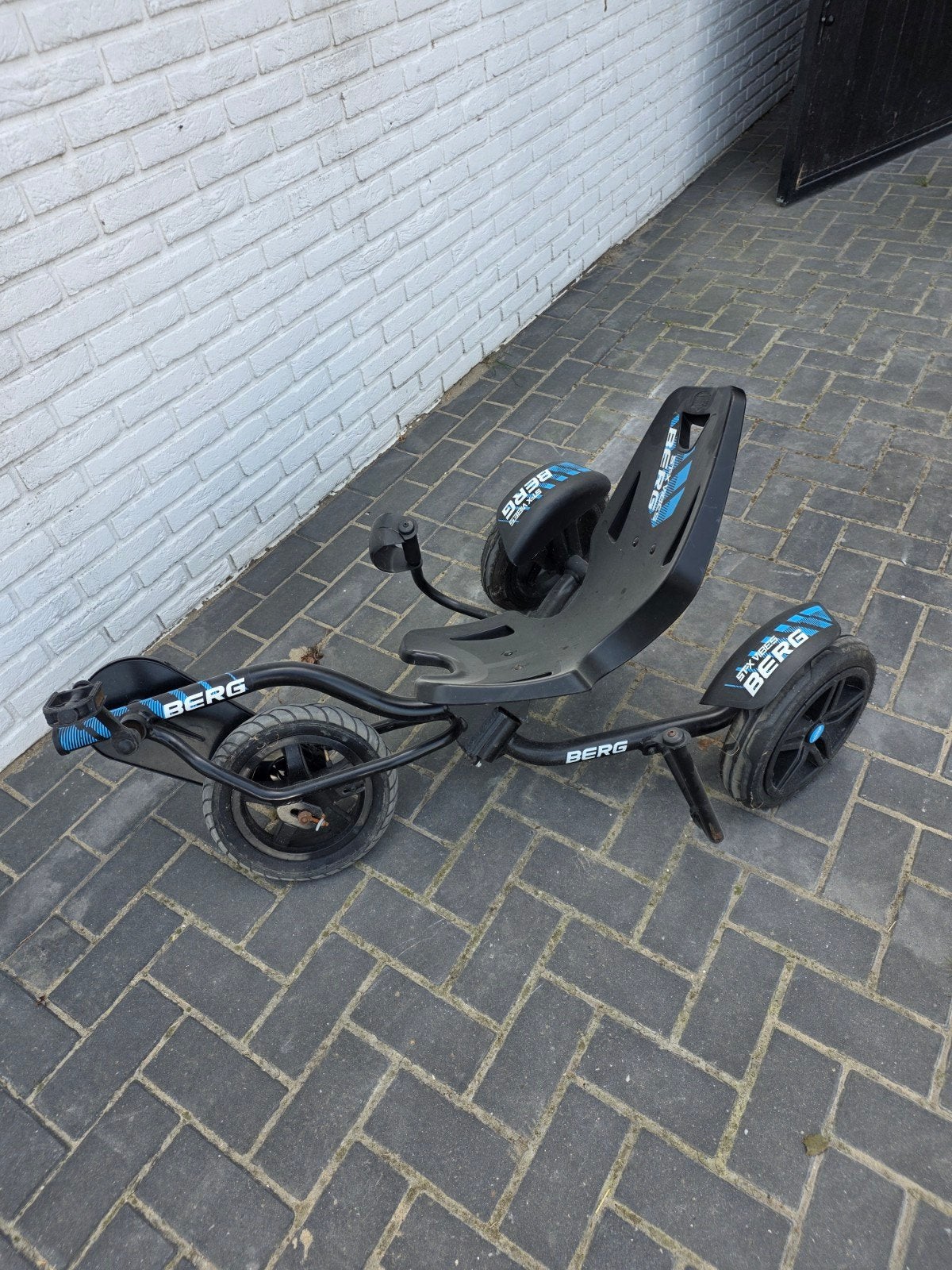 BERG Biky Cross Loopfiets - Zwart/Blauw, Ophalen of Verzenden, Gebruikt, Loopfiets