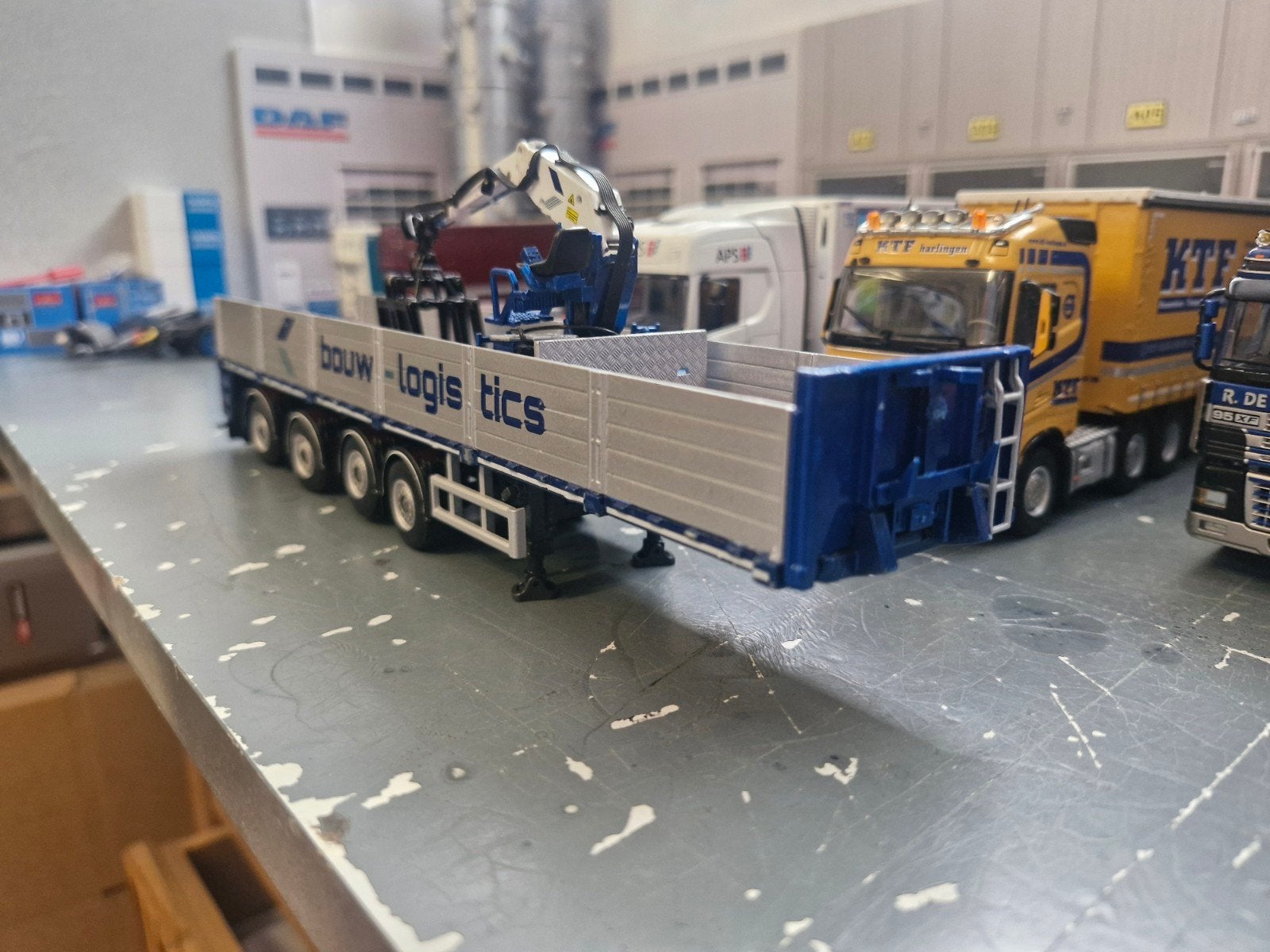 stenentrailer wsi bouw logistiek, Ophalen of Verzenden