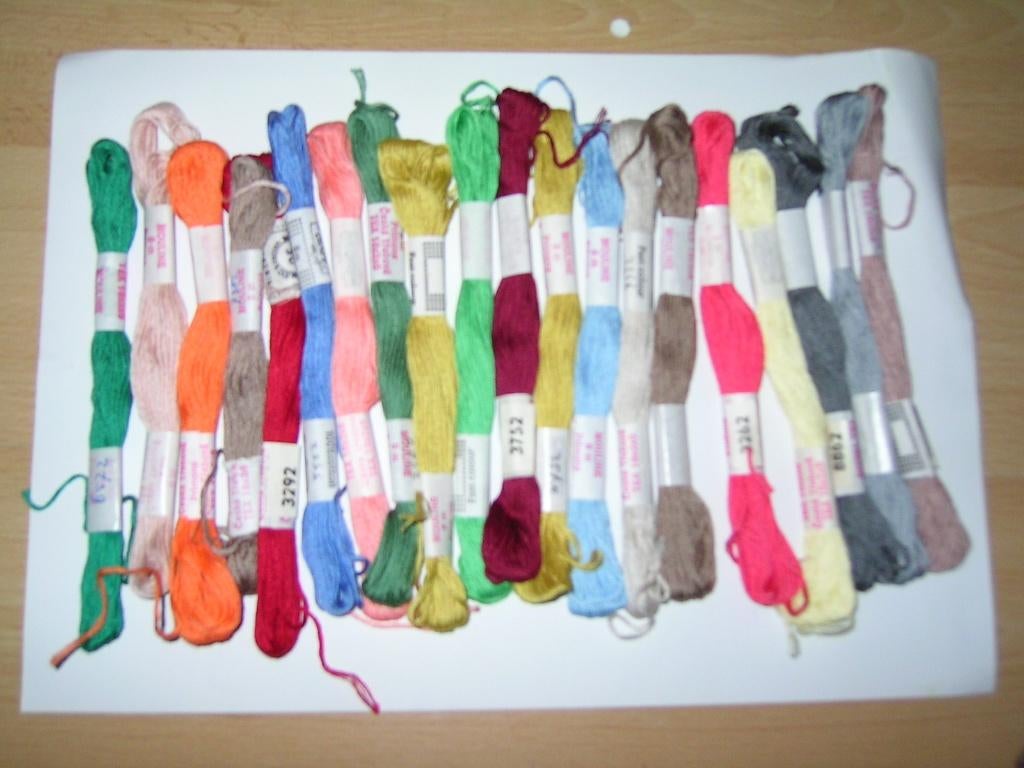 Groot pakket borduurmateriaal, garen, stof, stramien enz., Hobby en Vrije tijd, Ophalen of Verzenden, Nieuw, Handborduren, Borduurpakket