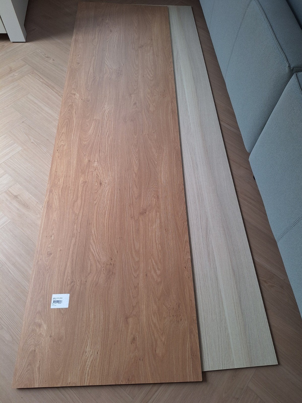 schuifdeur-panelen (storemax), Doe-het-zelf en Verbouw, Hout en Planken, Nieuw, Pallet, Overige houtsoorten, 250 tot 300 cm, Minder dan 25 mm
