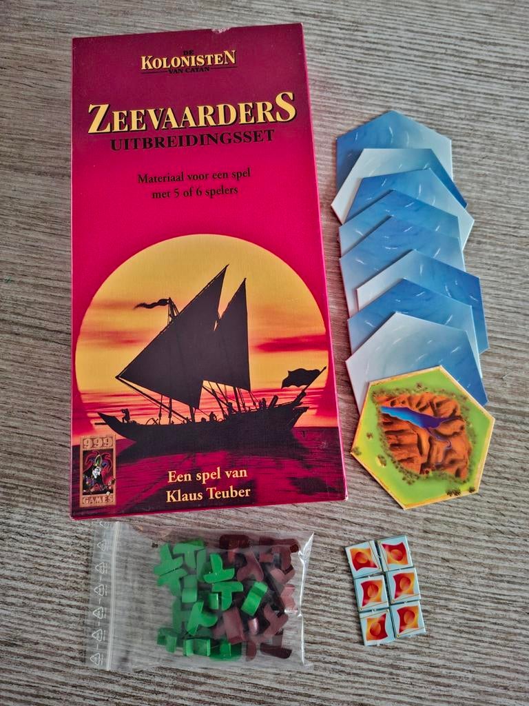 Zeevaarders uitbreiding 5/6, Hobby en Vrije tijd, Gezelschapsspellen | Bordspellen, Ophalen of Verzenden, Zo goed als nieuw