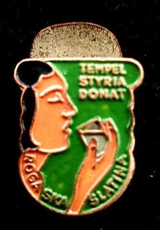 Tempel Styria Donat knoop-speld, Ophalen of Verzenden, Nieuw, Merk, Speldje of Pin