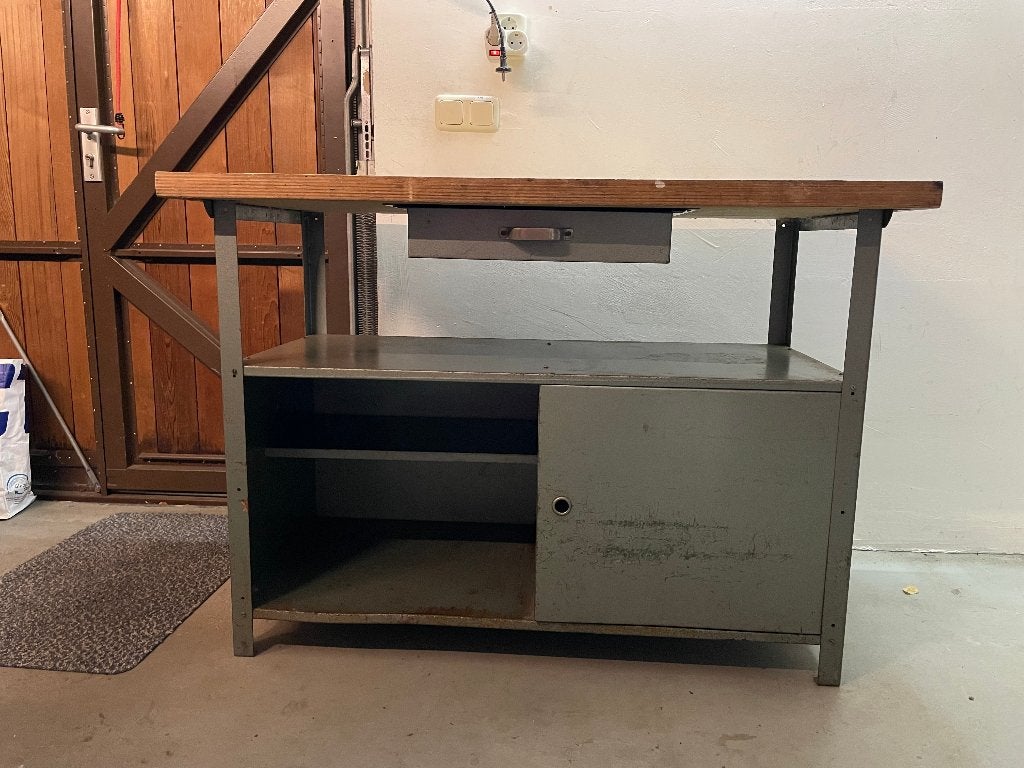 Werkbank, Doe-het-zelf en Verbouw, Werkbanken, Ophalen, Gebruikt, 120 tot 170 cm