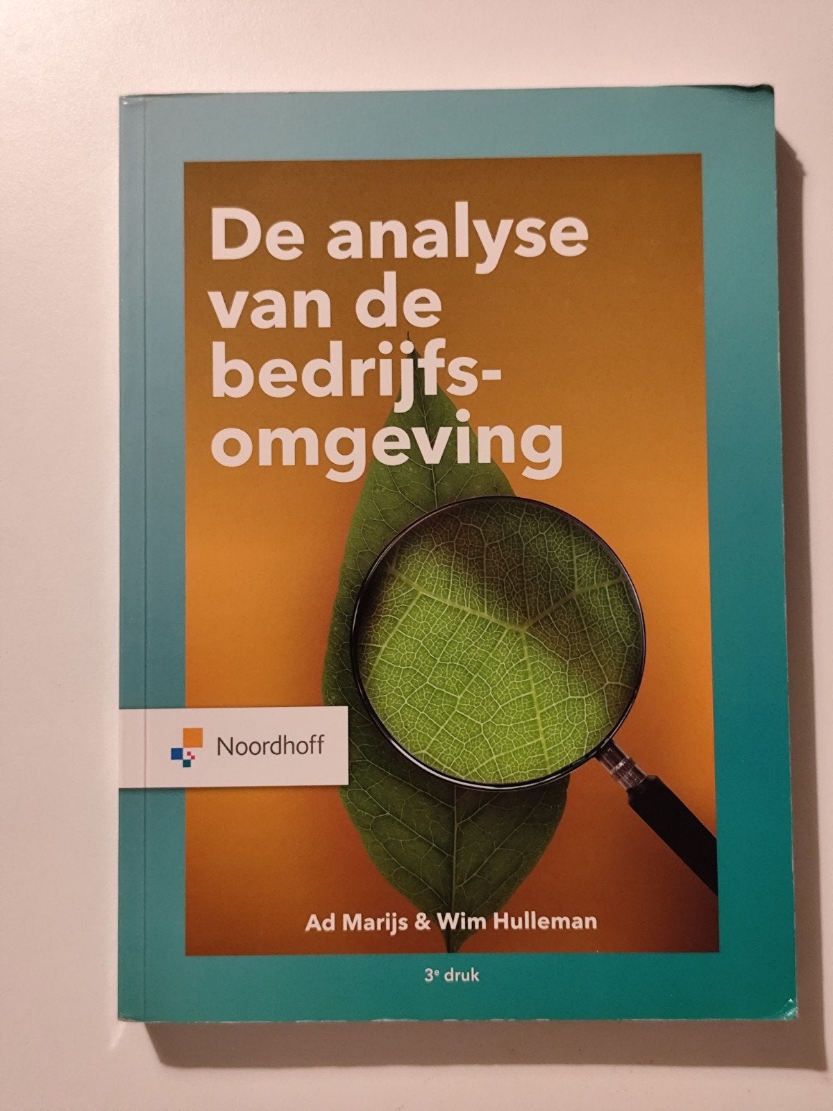 Boek De Analyse van de bedrijfs-omgeving, Ophalen of Verzenden, Gelezen, Management