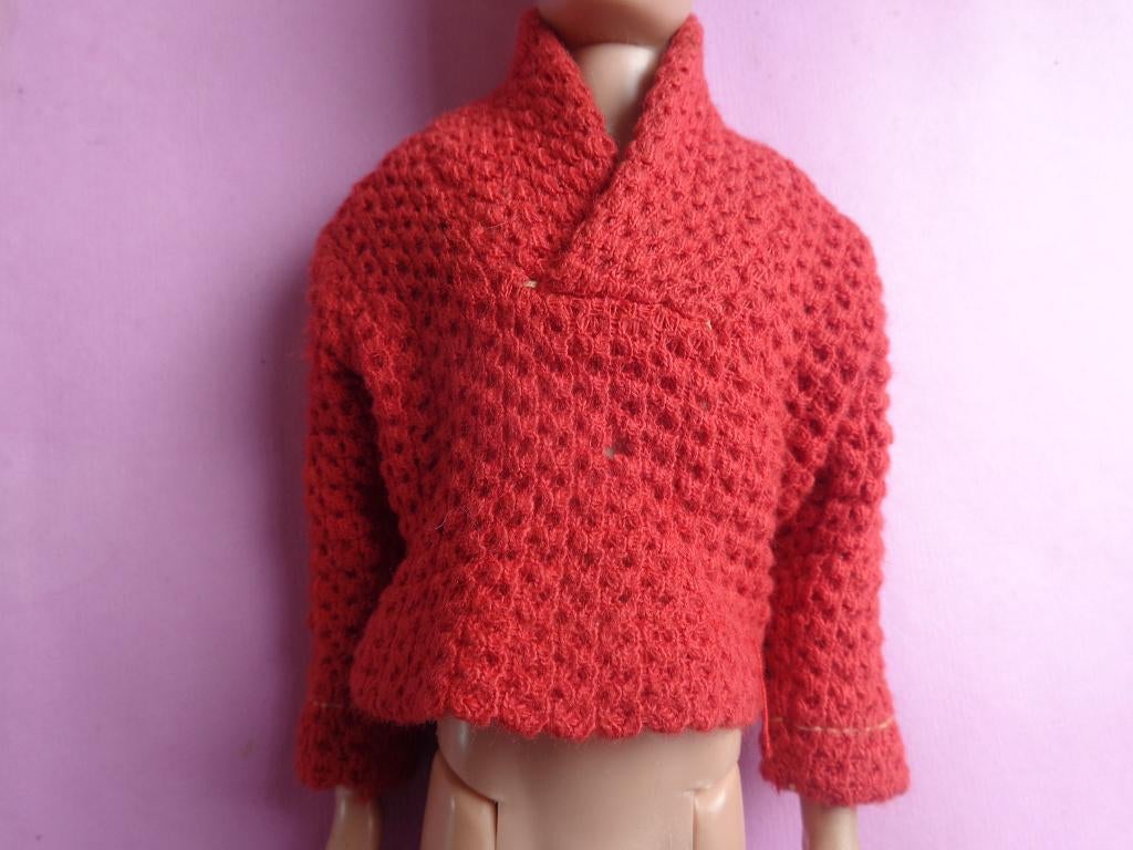 Barbie Ken sweater, Verzamelen, Poppen, Ophalen of Verzenden, Gebruikt, Kleertjes