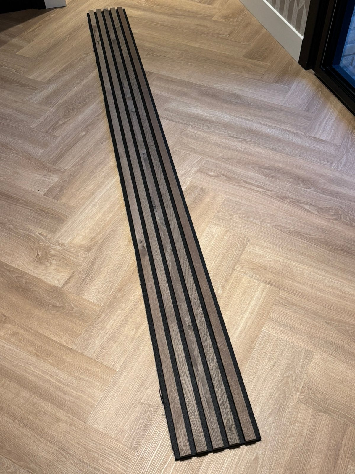 Acoustic panel rustic grey oak, Ophalen, Nieuw, 20 tot 50 mm