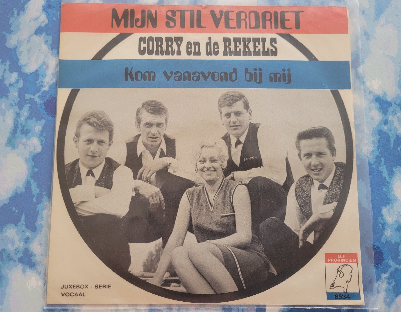 Corry en de Rekels -Mijn stil verdriet/Kom vanavond bij mij., Ophalen, Zo goed als nieuw, Overige formaten, Levenslied of Smartlap