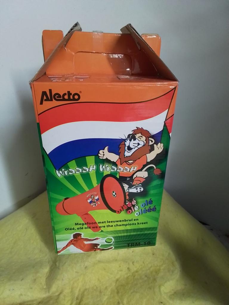 15125) mooie megafoon Alecto TRM10 din geluiden, Ophalen of Verzenden, Minder dan 60 watt, Overige typen, Overige merken