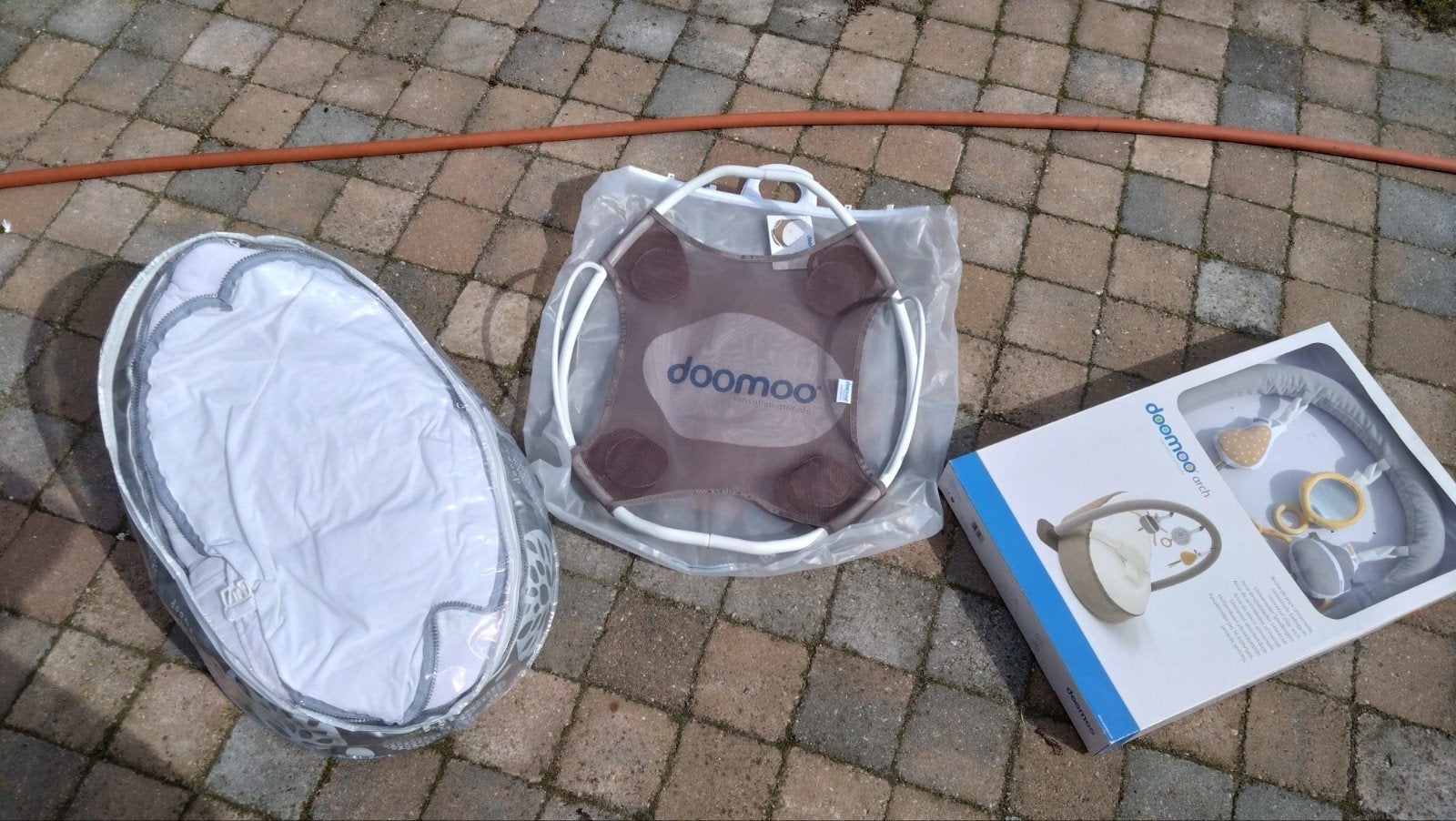 doomoo zitzak met toebehoren, Wipstoel, Ophalen, Overige merken, Met gordel(s) of riempje(s)