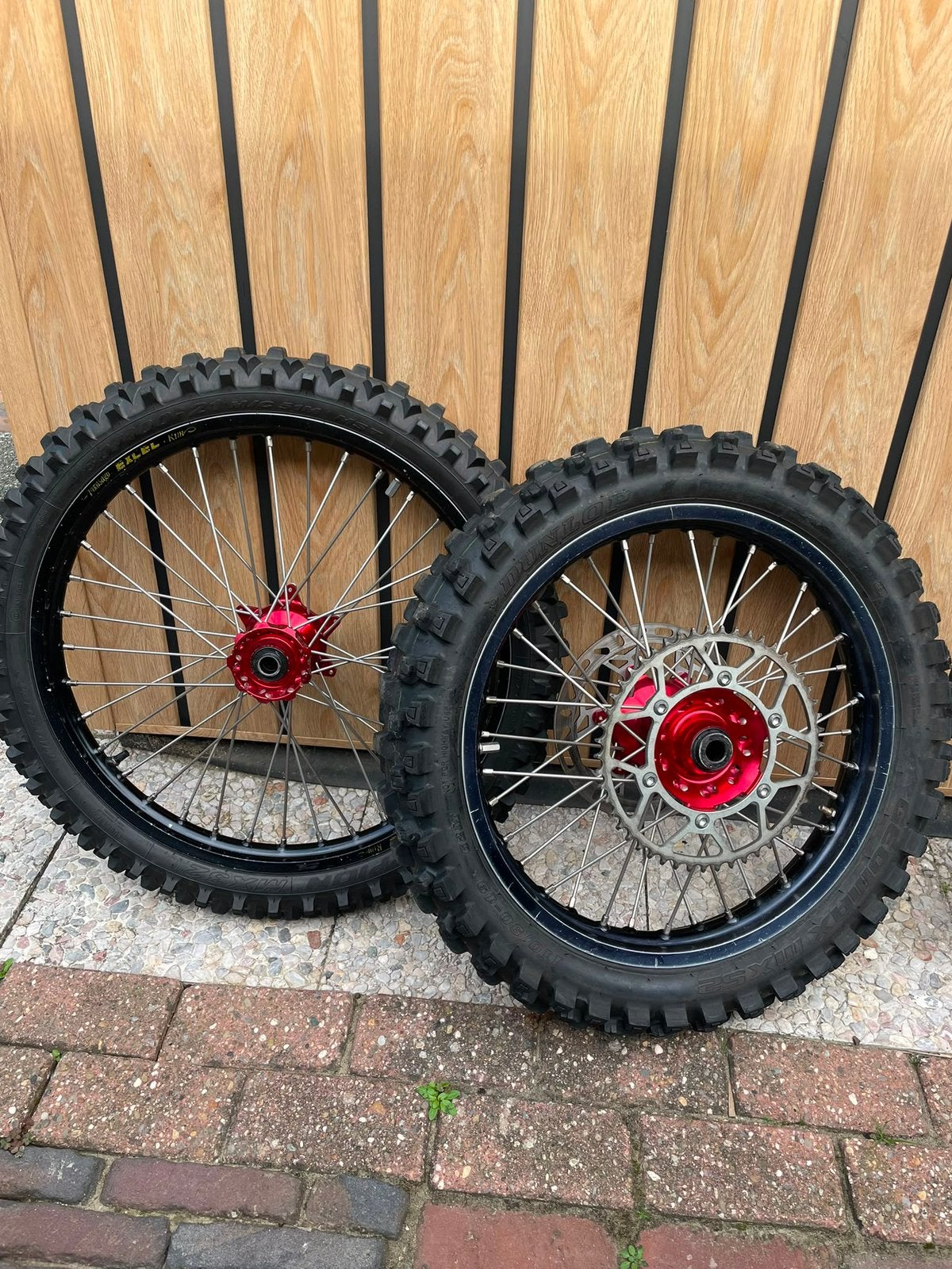 haanwielen  yamaha/fantic, Ophalen of Verzenden, Gebruikt