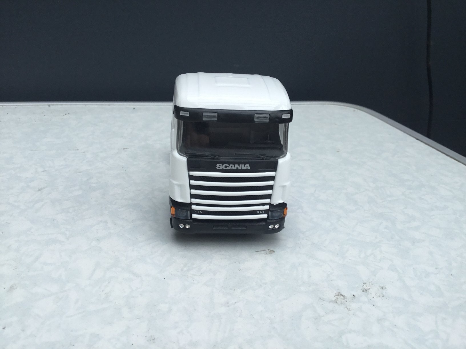 Lion car Scania 124  / 400 Sugro, Ophalen of Verzenden, Zo goed als nieuw, Bus of Vrachtwagen, Lion Toys