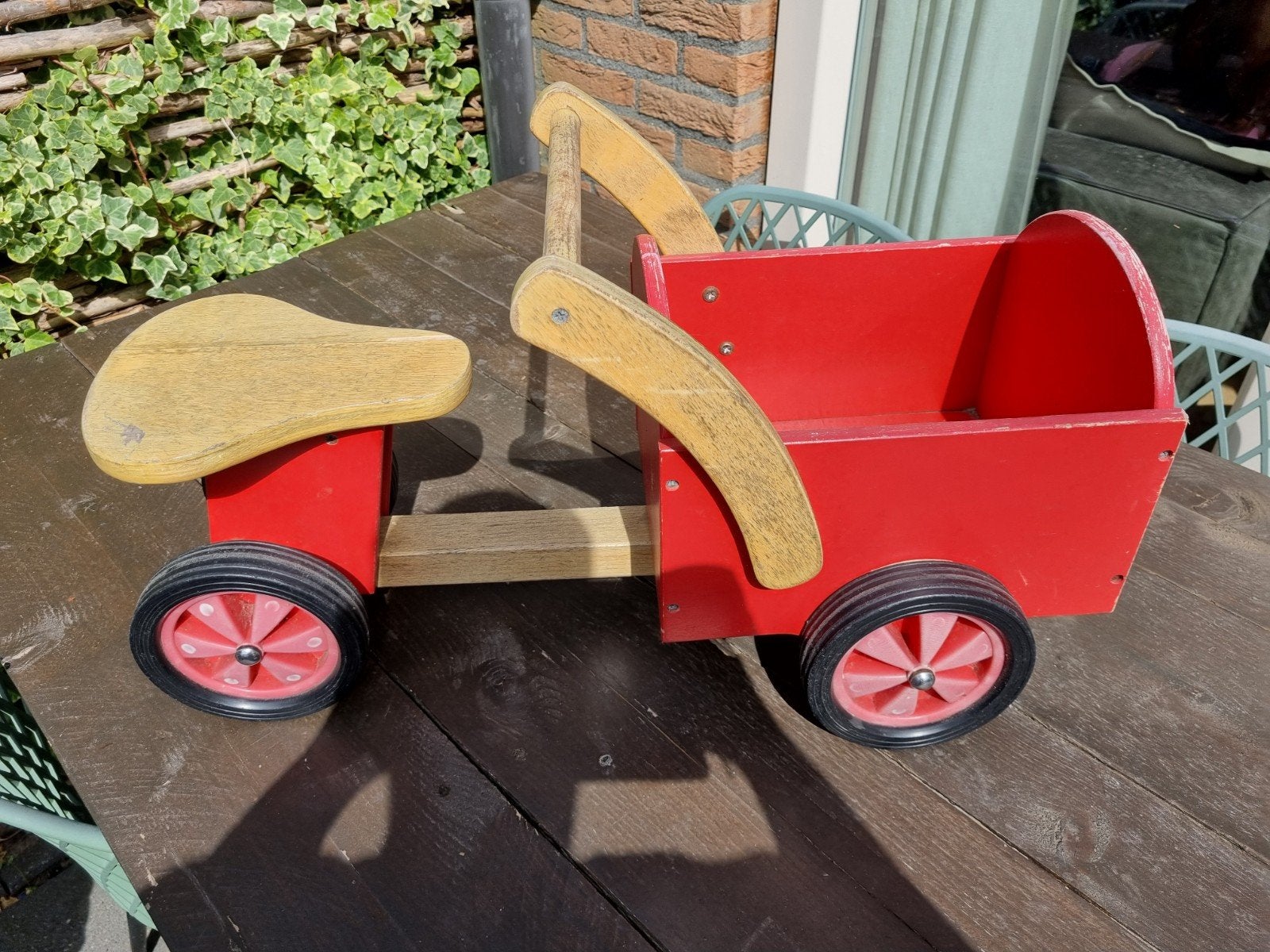kinder bakfiets, Ophalen, Gebruikt