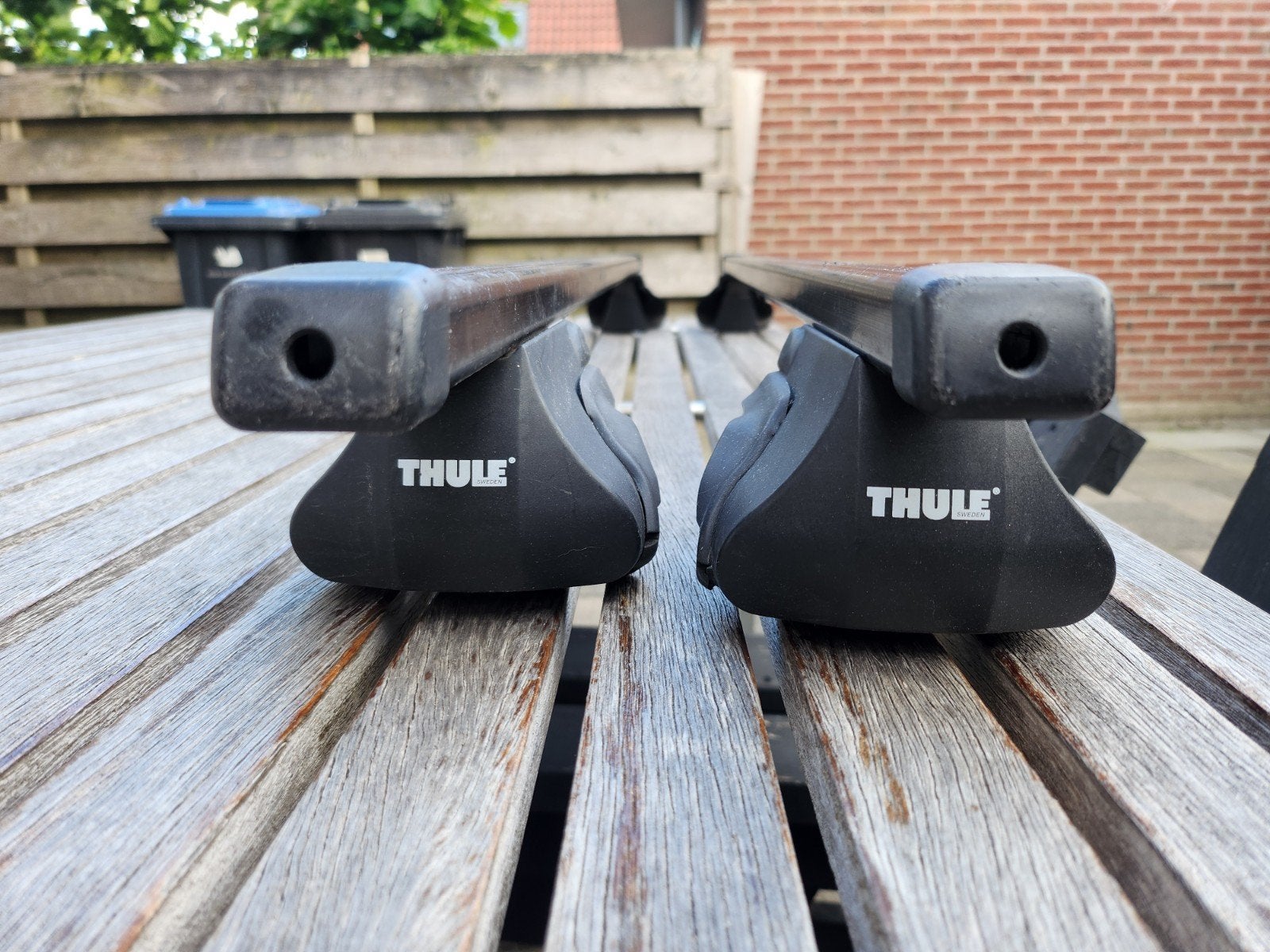 Thule dakdragers voor OPEN RAILS!, Auto diversen, Dakdragers, Ophalen