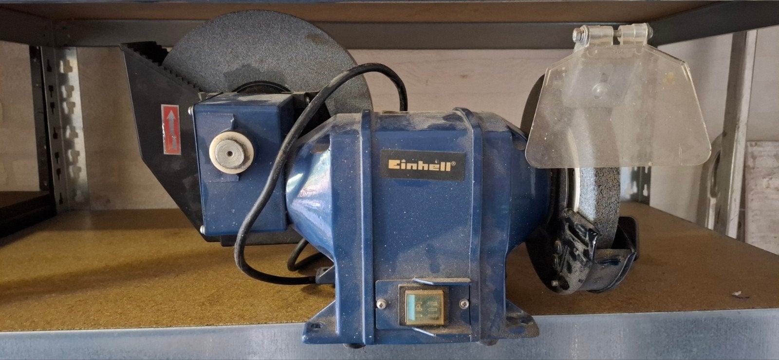 Einhell Werkbankslijpmachine - Robuust en Betrouwbaar, Ophalen, Gebruikt, Minder dan 700 watt, Werkbankslijpmachine