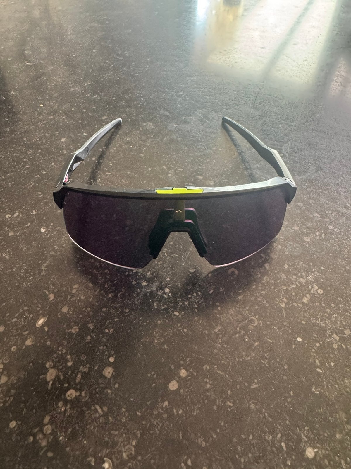 Oakley sutro lite, Gebruikt, Zonnebril, Zwart, Ophalen of Verzenden