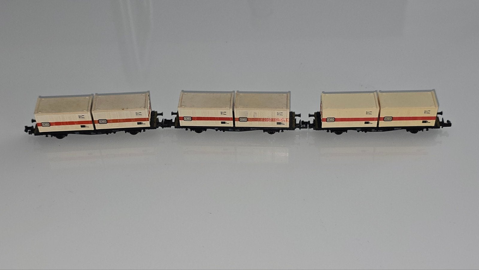 Fleischmann 8234 DB goederenwagon, Gebruikt, Gelijkstroom, Fleischmann, Wagon