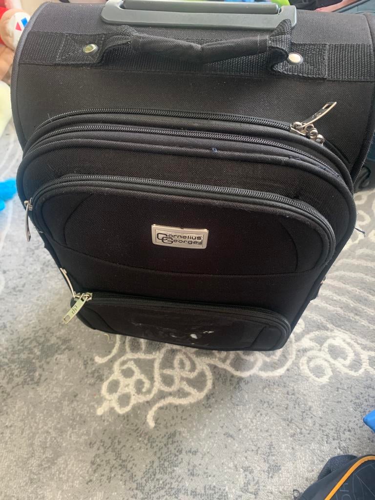 Koffer Stevige trolly met lichte 40 x30, Sieraden, Tassen en Uiterlijk, Ophalen of Verzenden, Zo goed als nieuw