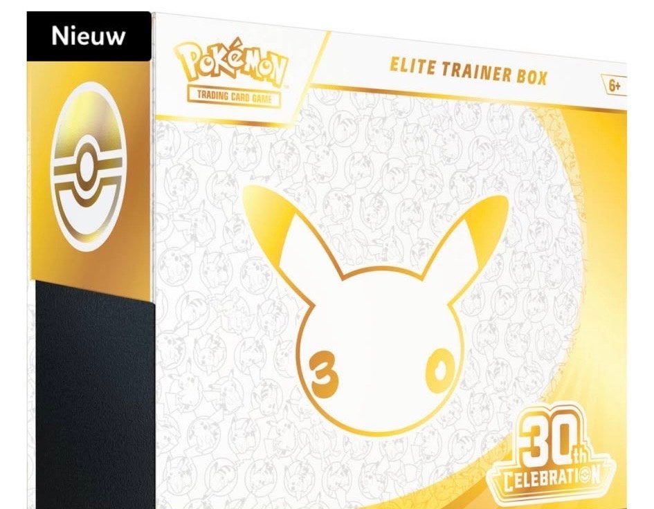 Pokémon 30th Anniversary Celebration Elite Trainer Box, Ophalen of Verzenden, Nieuw, Boosterbox