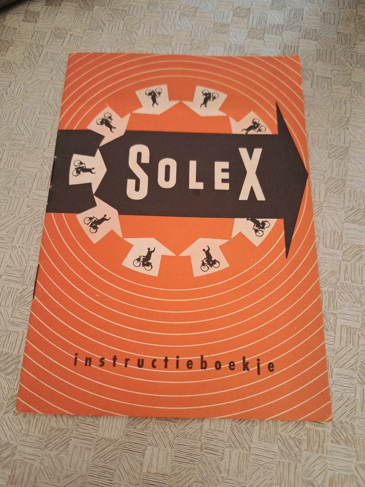 "SOLEX" bromfiets Instr.boekje  ' 50er jaren., Ophalen of Verzenden, Gebruikt