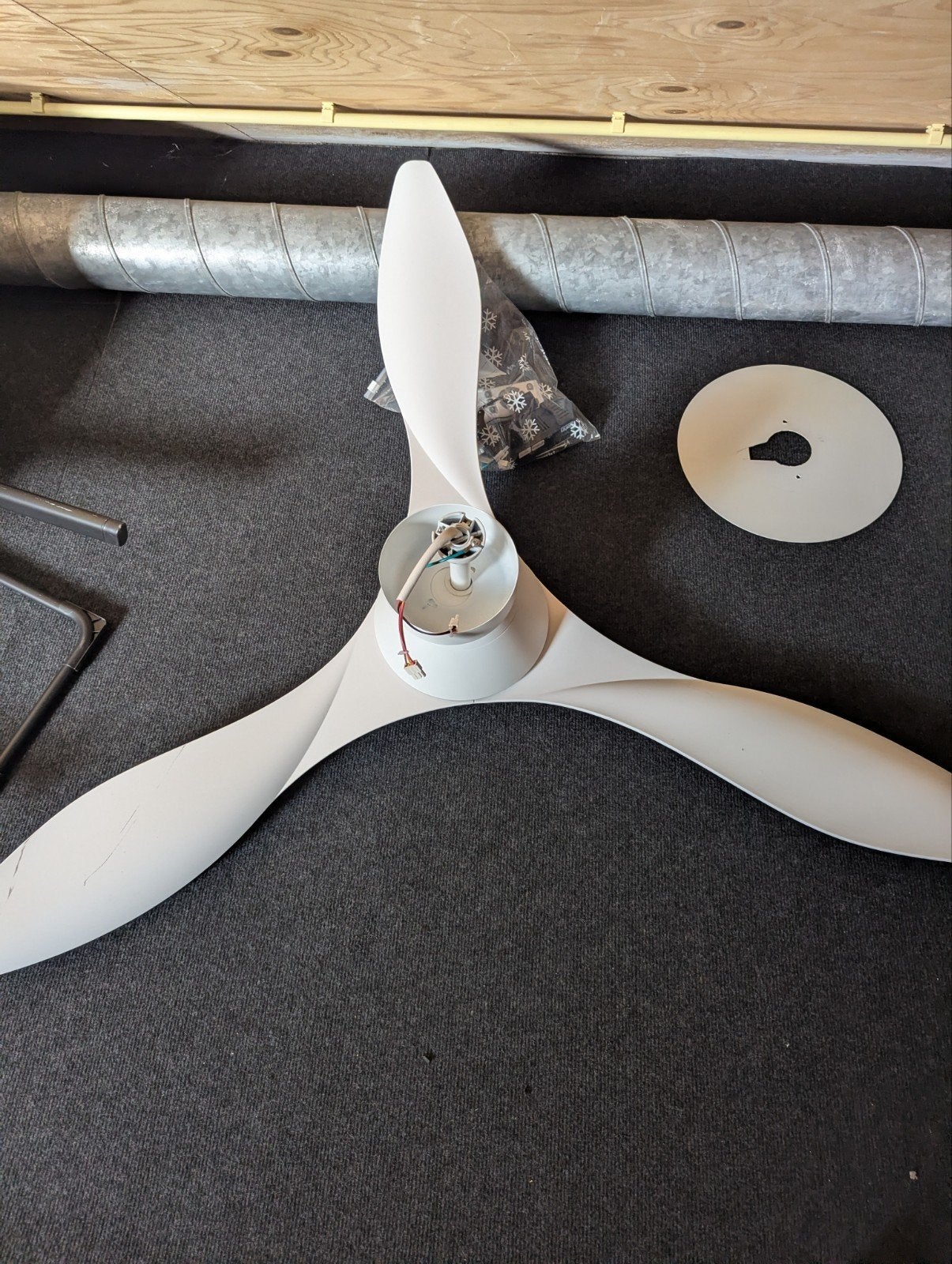 EGLO Portsea Plafondventilator met afstandsbediening, Witgoed en Apparatuur, Ophalen of Verzenden, Ventilator met afstandsbediening