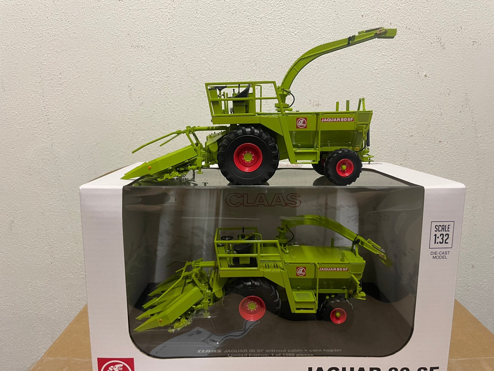 Claas jaguar 80 SF limited edition, Ophalen of Verzenden, Nieuw, Tractor of Landbouw, Overige merken