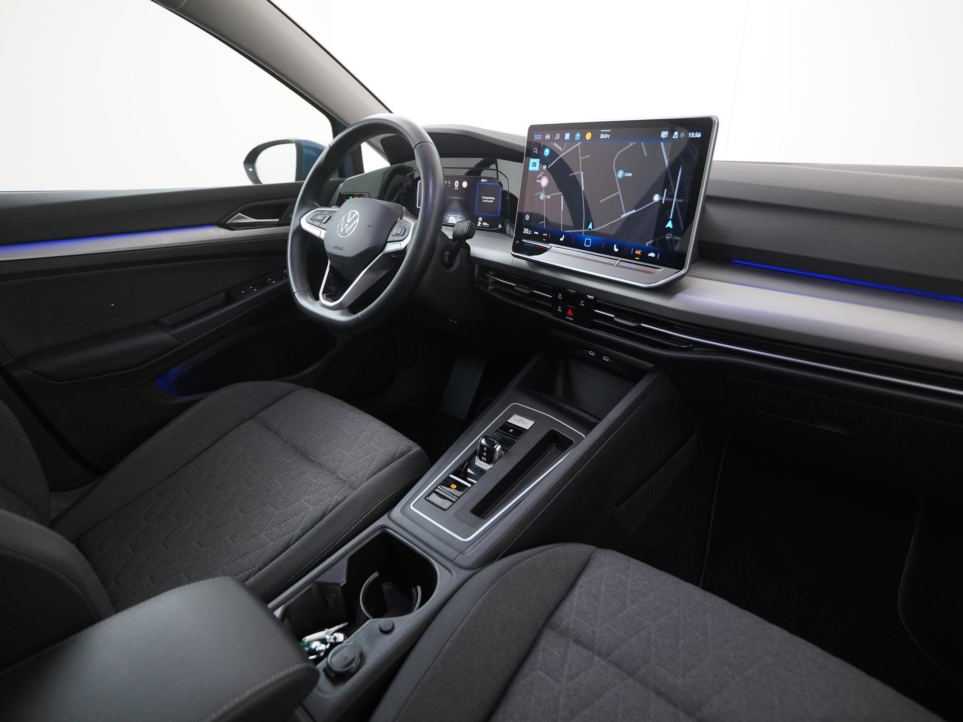 Volkswagen Golf Variant 1.5 eTSI Life DSG | Facelift | Trekh, Auto's, 12 maanden, Stof, 4 cilinders, Blauw