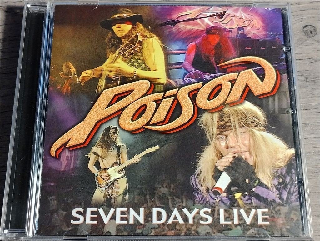 Poison - Seven Days Live, Ophalen of Verzenden, Zo goed als nieuw