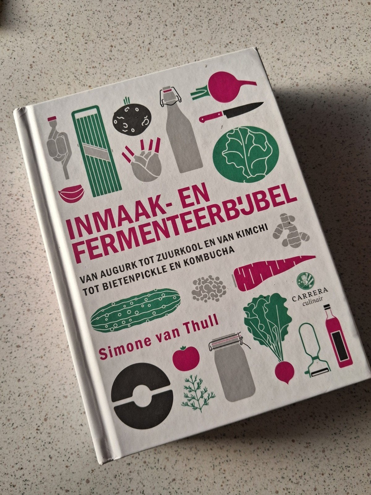 Inmaak- en Fermenteerbijbel - Simone van Thull, Overige typen, Ophalen of Verzenden, Zo goed als nieuw, Simone van Thull