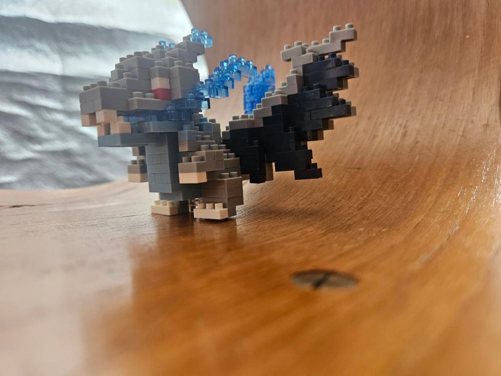 Mega Charizard X bouwset - Nanoblocks stijl, Kinderen en Baby's, Speelgoed | Bouwstenen, Ophalen of Verzenden, Zo goed als nieuw