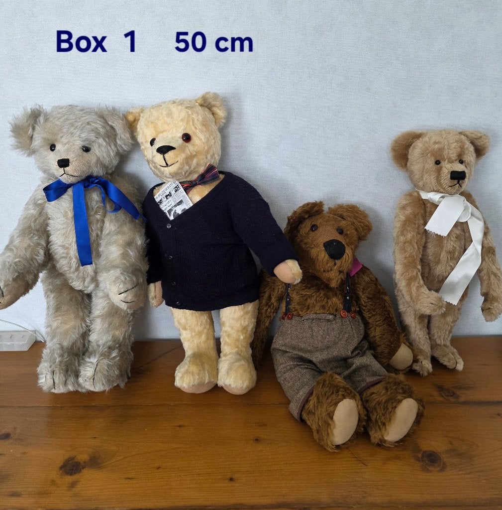 Vinted beren uit een particuliere collectie, Ophalen, Zo goed als nieuw, Stoffen beer, Overige merken