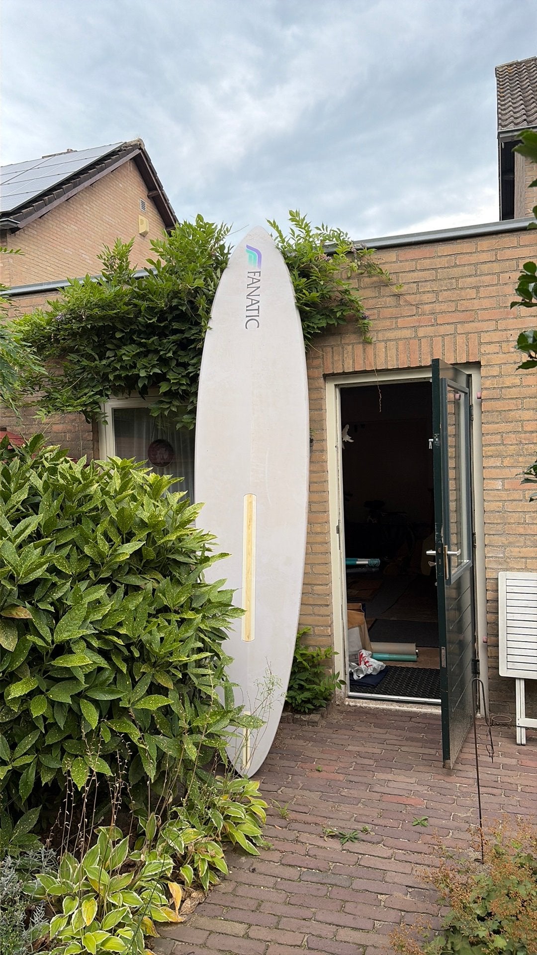 Complete Fanatic surfset - 320cm, 2 zeilen, 2 masten, Watersport en Boten, Ophalen, Gebruikt, Overige typen, Met koord