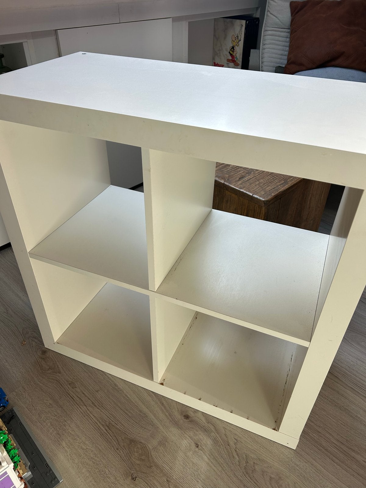 IKEA Kallax open kast wit 77x77x39 cm, Ophalen, Gebruikt
